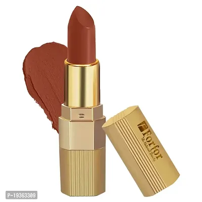 FORFORreg; Xpression Matte Long Lasting Waterproof Lipstick (5-8 hrs stay) (Brown Nude)