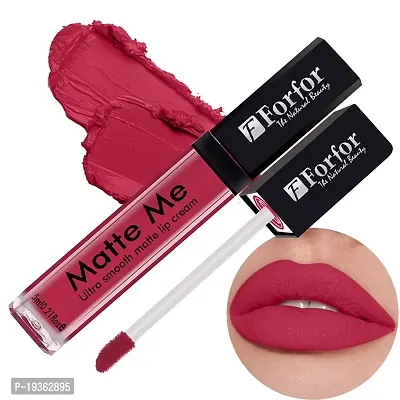 FORFORreg; Forever Matte Long Lasting | Waterproof | Liquid Matte Lip Color - Carnation Pink (upto 12 hours Stay)-thumb0