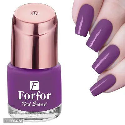 FORFORreg; Perfect Stay Glossy  Matte Nail Polish Combo of 6 (Glossy Nude ,Glossy Red , Glossy Purple , Matte Blue , Glossy White , Glossy Black, PACK OF 6)-thumb4