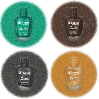 FORFOR Sensational Liquid Glitter Eyeliner Smudge-Proof and Water Proof 7 ml Each (Set of 4, Grey,Green,Golden,Brown)-thumb1
