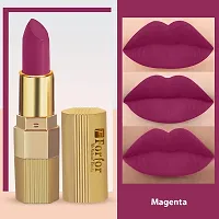 FORFORreg; Xpression Matte Lipstick Creamy Texture, Long Lasting Matte Finish Combo (5-8 hrs stay) (Pack of 5, Brown Nude ,Magenta ,Berry Maroon, Red Velvet ,Maroon Wine)-thumb3