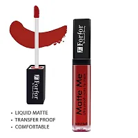 FORFORreg; Forever Matte Long Lasting | Waterproof | Liquid Matte Lip Color - Angel Red (upto 12 hours Stay)-thumb4