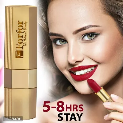 FORFORreg; Xpression Matte Long Lasting Waterproof Lipstick (5-8 hrs stay) (Red Velvet)-thumb4