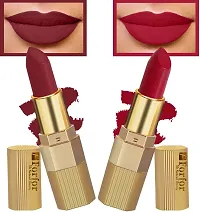 Xpression Matte Lipstick Highly Pigmented, Creamy Texture, Long Lasting Matte Finish - Combo of 5 (5-8 hrs stay)-thumb1