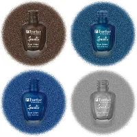 FORFOR Sensational Eyeliner Liquid Glitter Smudge-Proof and Water Proof 7 ml Each (COMBO OF 4, Brown,Royal Blue,Blue,Silver)-thumb1