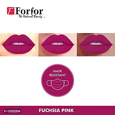 FORFORreg; Forever Matte Long Lasting | Waterproof | Liquid Matte Lip Color - Fuchsia Pink (upto 12 hours Stay)hellip;-thumb4