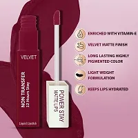 Power Stay Long Last Waterproof Matte Lipstick (12 hrs stay)-thumb2