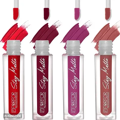 Stay Matte Long Lasting Mini Liquid Lipstick Waterproof Combo of 23