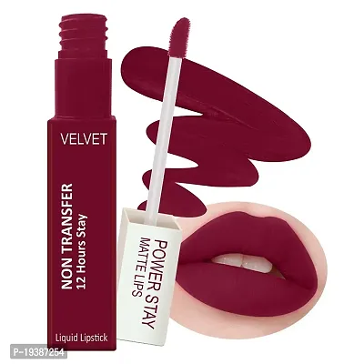 FORFORreg; Power Stay Long Last Matte Lipstick Combo of 2 - Waterproof (12 hrs stay) (Pink Blush , Bridal Maroon, Pack of 2)-thumb3