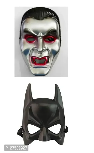 Batmen And Ghost Face Masks For Party And Events-Pack Of 2