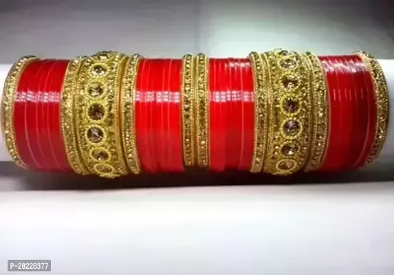 Elegant Alloy Bangles Set For Women-thumb0