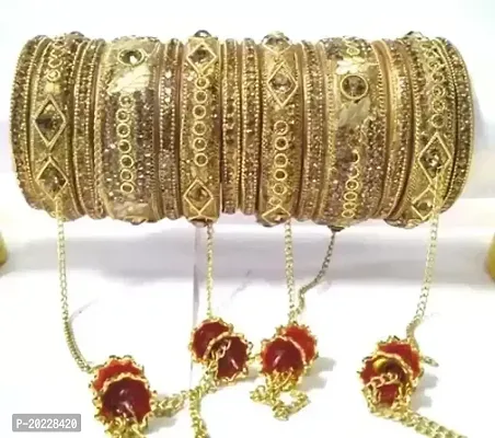 Elegant Alloy Bangles Set For Women