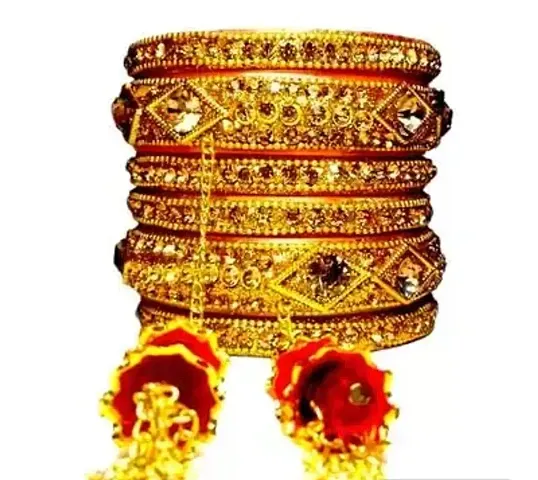 Elegant Alloy Bangles Set For Women