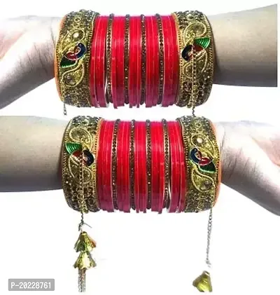 Elegant Alloy Bangles Set For Women-thumb0