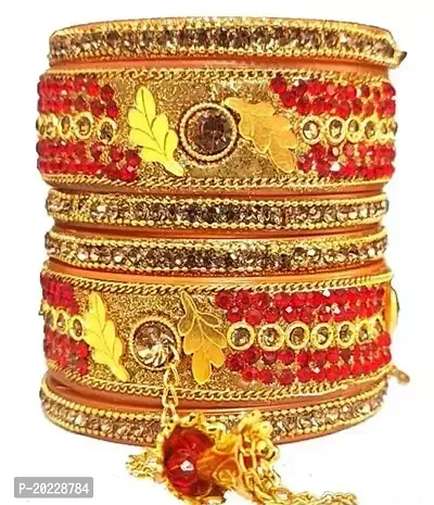 Elegant Alloy Bangles Set For Women-thumb0