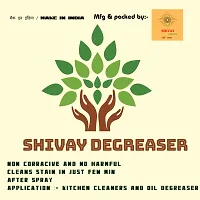 SHIVAY KITCHEN OIL and GREASE STAIN CLEANING REMOVER SPRAY 500 ML, Chimney and Grill Cleaner | Non-Flammable | Nontoxic and Chlorine Free Grease Oil and Stain remover for Grill Exhaust Fan and Kitchen Cleaners-thumb1