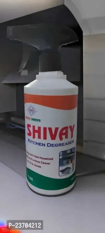 SHIVAY DEGREASER K-20R KITCHEN OIL  GREASE STAIN CLEANING REMOVER SPRAY Kitchen Cleaner  (490 ml)