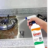 SHIVAY KITCHEN OIL  GREASE STAIN CLEANING REMOVER SPRAY 500 ML, Chimney  Grill Cleaner | Non-Flammable | Nontoxic  Chlorine Free Grease Oil  Stain remover for Grill Exhaust Fan  Kitchen Cleaners-thumb2