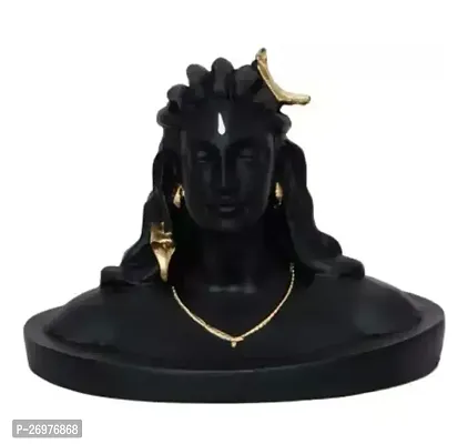 Adiyogi Shiva Statue for Car Dashboard, Pooja  Gift, Mahadev Murti Idol, Shankara for Home  Office Decor-thumb0