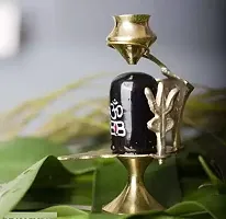 Shivling With Brass Lota For Puja-thumb2