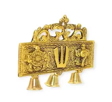 Wall Hanging Tirupati Balaji Shankh Chakra Tilak with Hanuman ji Symbols, Shankh Chakra Namah Symbol of Balaji also known as Venkateswara is a form of the Hindu god Vishnu.-thumb1