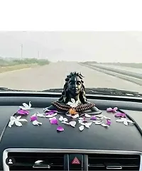 Adiyogi Shiva Statue for Car Dash Board, Pooja  Gift, Mahadev Murti, Idol, Lord Adiyogi Shankara for Home  Office Decor-thumb1