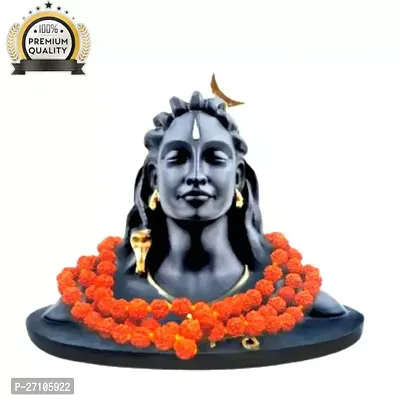 Adiyogi Shiva Statue  Free Rudraksha Mala