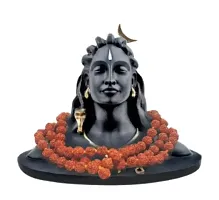 Adiyogi Shiva Statue  Free Rudraksha Mala-thumb2