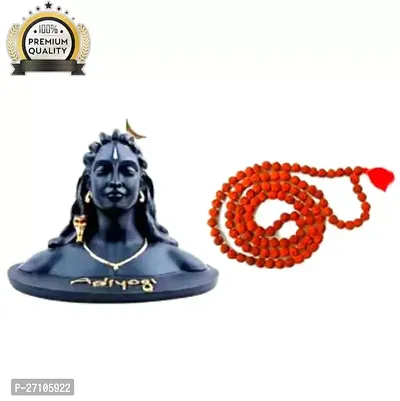 Adiyogi Shiva Statue  Free Rudraksha Mala-thumb4