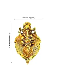 Lord Ganesha Ji with Diya Idols  Figurines-thumb1