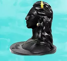 Adiyogi Shiva Statue, Black, 1 Piece Idols for Car Dashboard Decorative Showpiece for Car Dashboard Idol, Home Deacute;cor Decoration  Gifting Purpose-thumb3