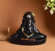 Graceful Adhiyogi Statue With Trishul-thumb3