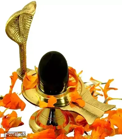 idols  figurines Brass Jalheri for Shiva ling Yoni Stand Decorative-thumb4