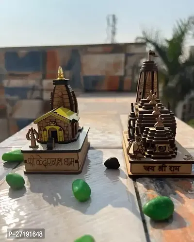 Kedarnath temple/Shri Ram Mandir Ayodhya, Wooden Shri Kedarnath Temple/ Shri Ram Mandir Janmabhoomi Ayodhya, Shiv Mahadev Kedarnath Temple-thumb0