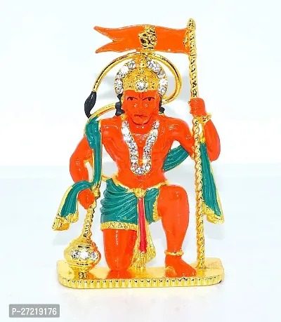 Panchmukhi Hanuman Idol, 4x3, Multicolour-thumb0