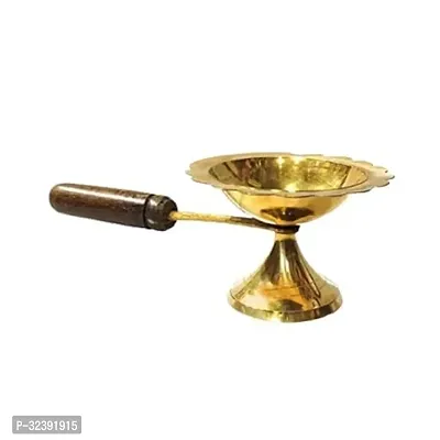 Brass Dhoop Lamp Table Diya-thumb2