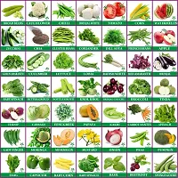 Vegetables  Fruit Seeds Combo 50 Varieties In one Pack Grow Your Own Garden-thumb1