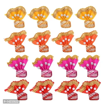 Morbih Laddu Gopal Pagdi Thakur Ji Mukut Combo Pack of 12