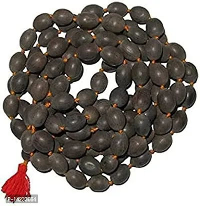 Morbih Kamal Gatte Ki Mala | Lotus Bead Mala| Kamal Gatta Jaap Mala 108 Seeds/Manke Ki Mala For Jaap/Japa Mala-thumb0