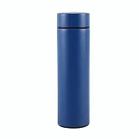 Stylish Blue Stainless Steel Temperature Display Indicator Water Bottle 500 ml-thumb3