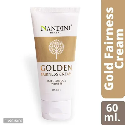 Nandini Gold Fairness Cream For Man  Women | Heal  Repair Skin, Suitable For All Type Skin -60gm (Pack of 4)-thumb2