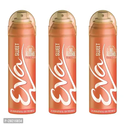 Eva Sweet+Sweet + Sweet Deo Spray 150 ml (Pack of 3)-thumb0