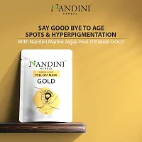 Nandini Herbal Marine Algae Peel Off Mask Gold, For Age Spots and Hyperpigmentation-thumb2