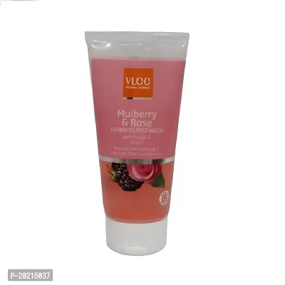 VLCC COMBO PACK OF TULSI ACNE CLEAR FACE-WASH (150ML), ORANGE OIL PORE CLEANSING FACE-WASH (150ML), NEEM FACE-WASH (150ML), MULBERRY  ROSE FACE-WASH (150ML)-thumb4