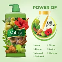 Dabur Vatika Health Shampoo - 640ml | With 7 natural ingredients | For Smooth, Shiny  Nourished Hair | Repairs Hair damage, Controls Frizz | For All Hair Types | Goodness of Henna  Amla-thumb2