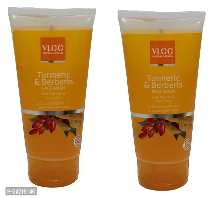 VLCC Turmeric  Berberis Face Wash Combo Pack of 2 (150 ml*2)