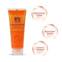 Astaberry Wine face wash 100ml + Orange face wash 100ml + Skin whitening face wash 100ml-thumb2