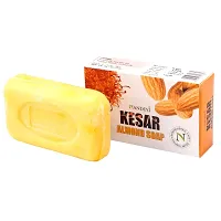 Nandini Herbal Kesar Almond Goti Facial Soap for Man  Women, 75g-thumb2