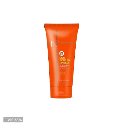 N Plus Professional Sun Screen Tinted SPF 50 with Tinted Effect, Mattifying Sun Protection, UVA  UVB Protection-thumb2