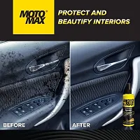 Motomax Protectant Spray (100 ml)| Repels dust, pollutants| Protect, Restore faded vinyl, plastic, leather, dashboard, rubber, tyres of Cars, Bikes, Motorcycles  Scooty| Provides long lasting shine-thumb3